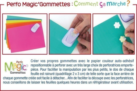 Papiers adhésifs pour gommettes -10 feuilles - Stickers Fantaisies – 10doigts.fr